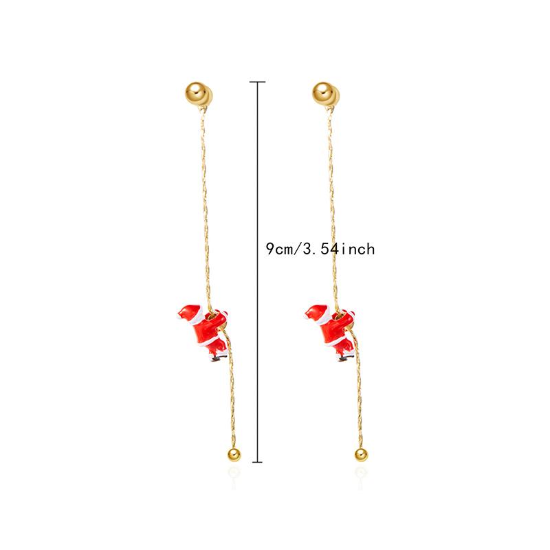 1 пара асимметричных сережек-капель в виде снежинки Санта-Клауса, рождественских сапог, шляпы, для женщин и девочек, длинные серьги с кисточками, ювелирные изделия для вечеринки, подарок
1 пара асимметричных сережек-капель в виде снежинки Санта-Клауса, рождественских сапог, шляпы, для женщин и девочек, длинные серьги с кисточками, ювелирные изделия для вечеринки, подарок