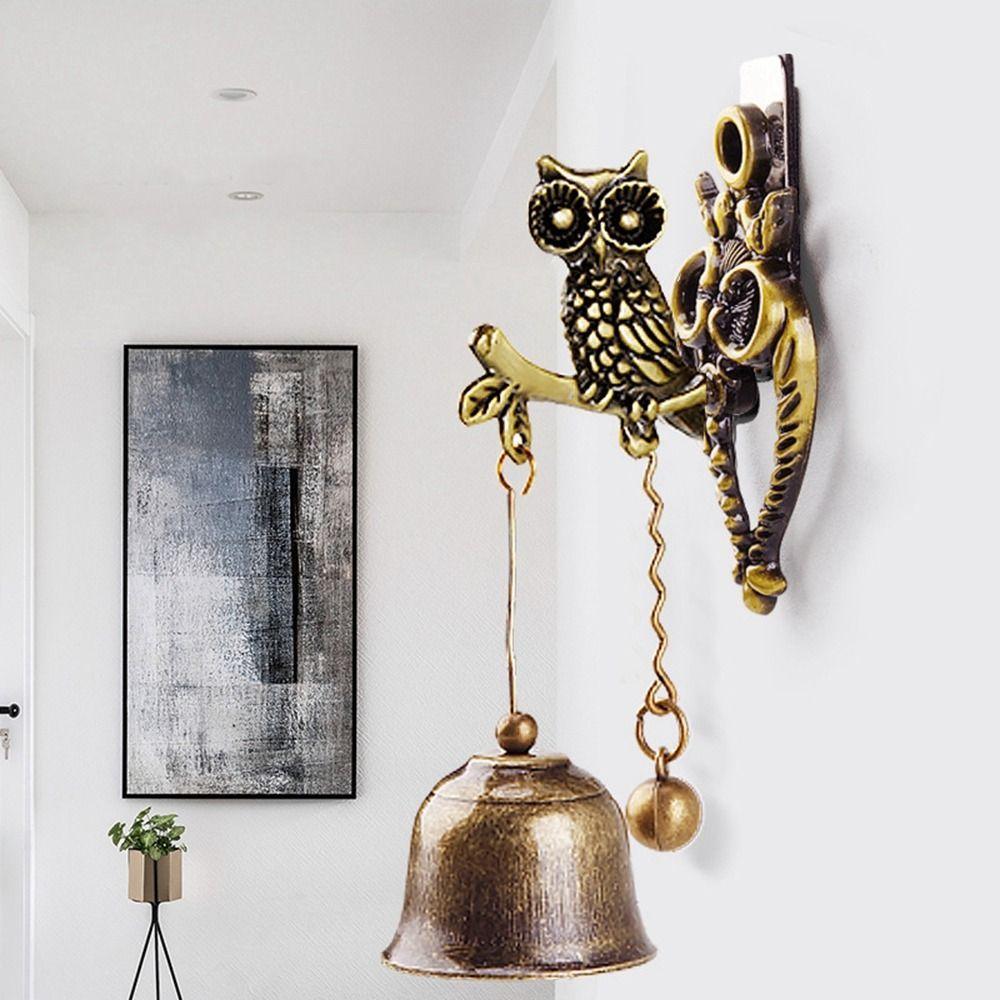 Owl shape Elephant Home Decoration Animal Doorbell Metal Bell Wind Chime Wall Hanging Ornaments
Owl shape Elephant Home Decoration Animal Doorbell Metal Bell Wind Chime Wall Hanging Ornaments