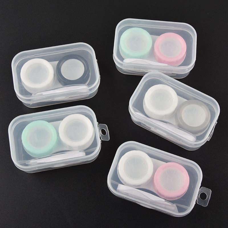 1pcs Candy Color Contact Lens Cases Simple Transparent Portable Eye Contacts Lenses Holder Box Case with Tweezers Wearing Tools
1pcs Candy Color Contact Lens Cases Simple Transparent Portable Eye Contacts Lenses Holder Box Case with Tweezers Wearing Tools