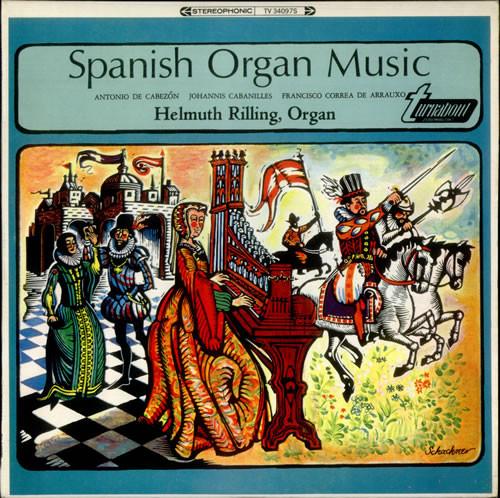 LP Record HELMUTH RILLING - Spanish Organ Music TV34097S TURNABOUT 1967 UK Classical Used
LP Record HELMUTH RILLING - Spanish Organ Music TV34097S TURNABOUT 1967 UK Classical Used