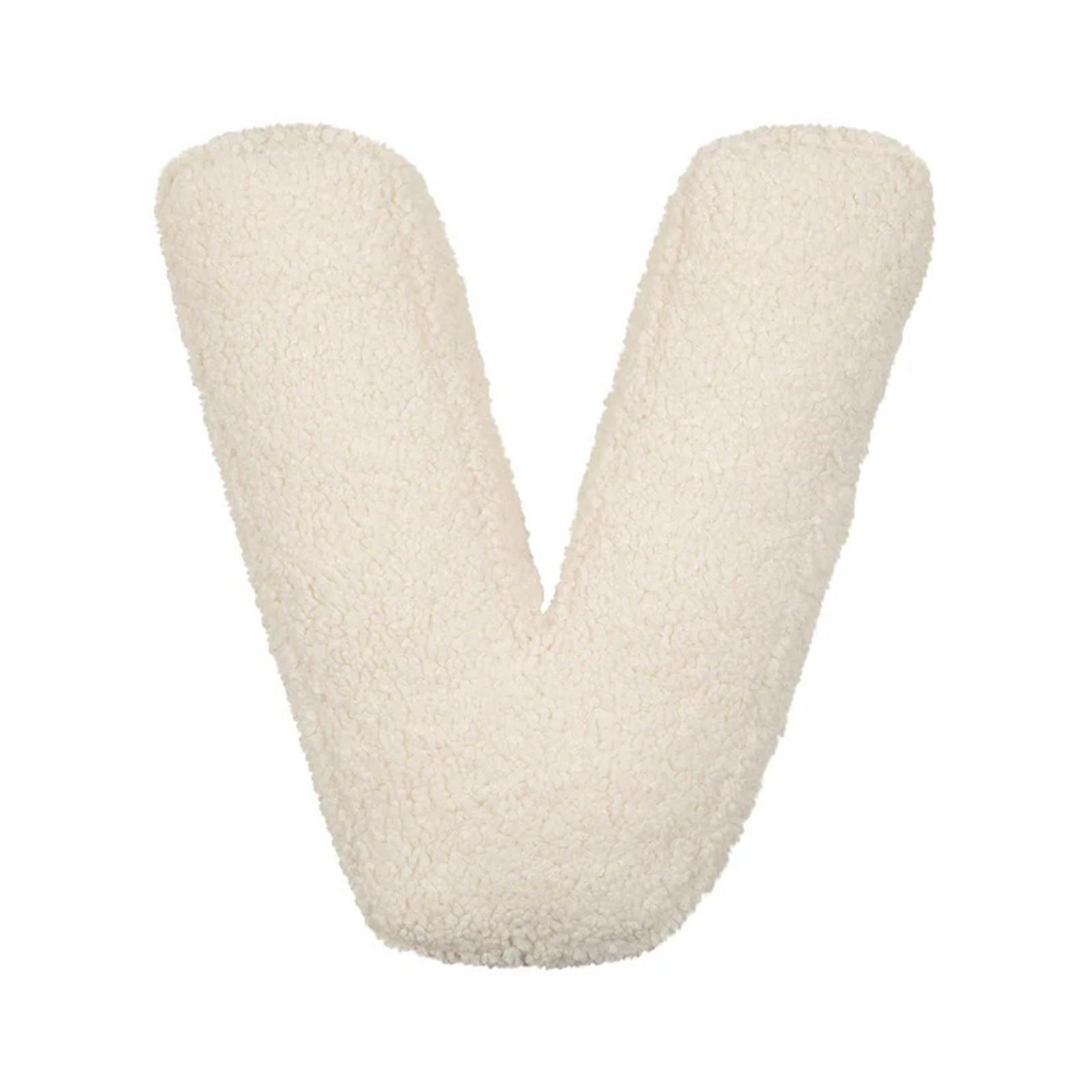 Letter Plush Cushion Soft Lamb Wool Alphabet Cushion Soft Initial Decorative Pillow for Home and Car Decoration V
Letter Plush Cushion Soft Lamb Wool Alphabet Cushion Soft Initial Decorative Pillow for Home and Car Decoration V