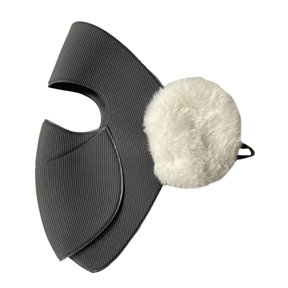 Windproof Mask with Detachable Ear Cold-Resistant Outdoor Mask Stylish Ear-Warm Mask Women глибокий/сірий
Windproof Mask with Detachable Ear Cold-Resistant Outdoor Mask Stylish Ear-Warm Mask Women глибокий/сірий