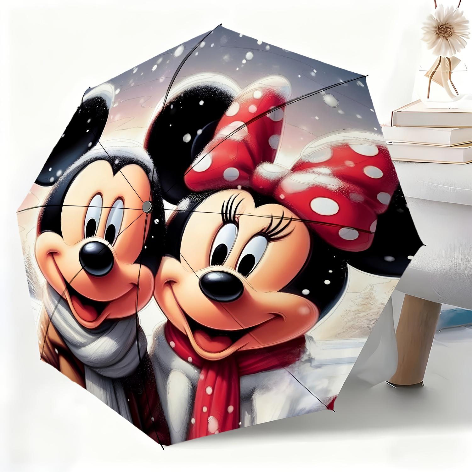 1pc Disney Mickey and Minnie Cartoon Design Automatic Umbrella, All-Weather Folding Umbrella for All Occasions, Portable Compa (as the picture,Iron&8K)
1pc Disney Mickey and Minnie Cartoon Design Automatic Umbrella, All-Weather Folding Umbrella for All Occasions, Portable Compa (as the picture,Iron&8K)