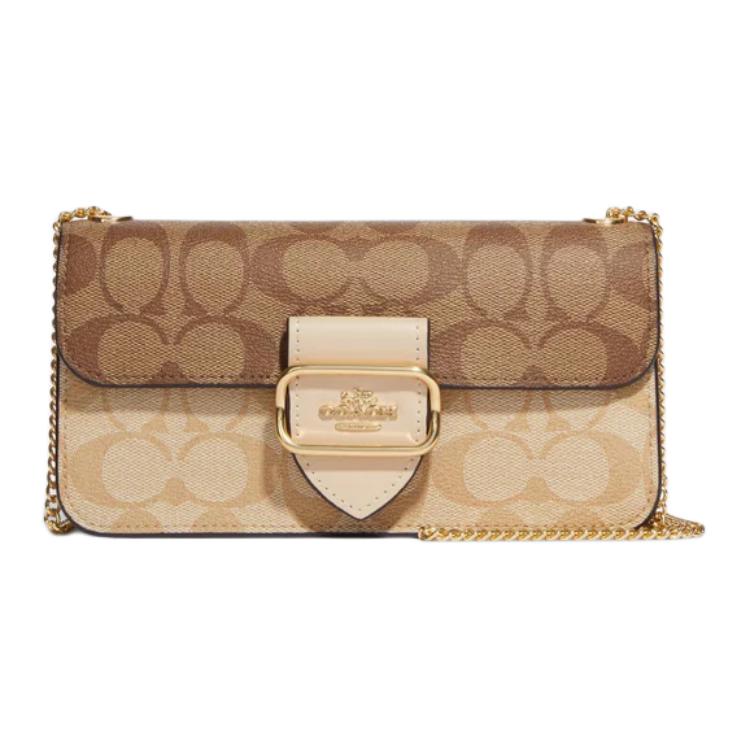 Coach Morgan 20 Classic Monogram Buckle Closure Coated Canvas And Leather Shoulder Crossbody Bag Small Women Bags Brown CH167-IMOT4 Basic Set (Bag+Dust Bag)
Coach Morgan 20 Classic Monogram Buckle Closure Coated Canvas And Leather Shoulder Crossbody Bag Small Women Bags Brown CH167-IMOT4 Basic Set (Bag+Dust Bag)