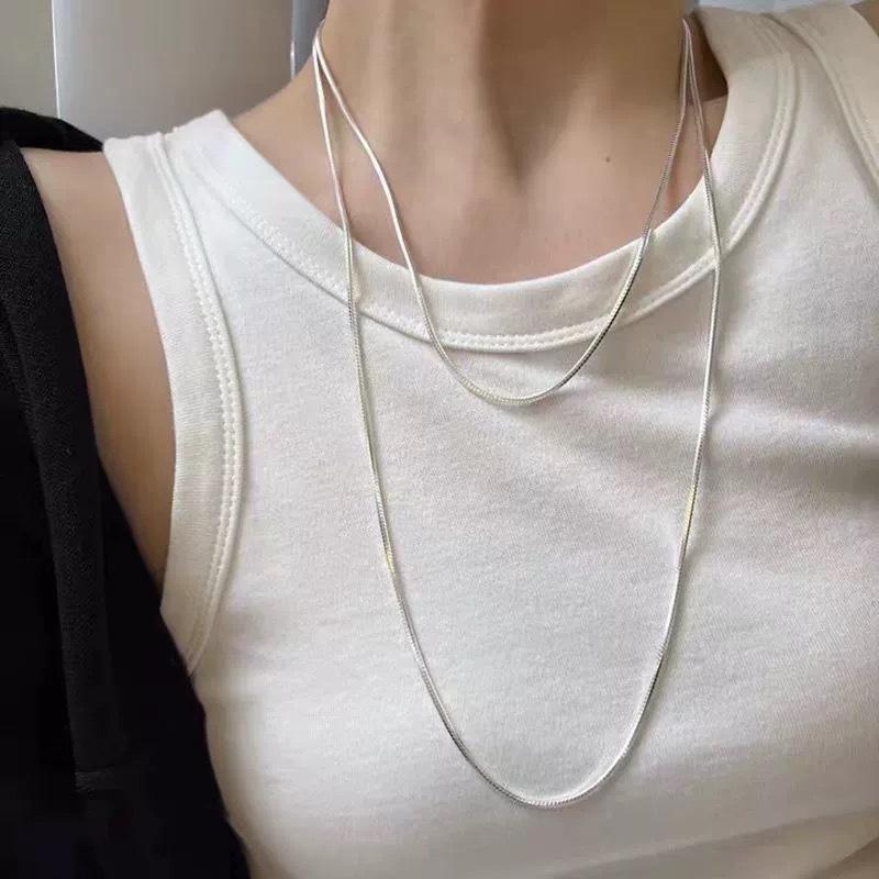 Универсальная, простая и персонализированная супердлинная трехмерная цепочка в виде змеиной кости для женщин, цепочка для свитера, мужское ожерелье
Универсальная, простая и персонализированная супердлинная трехмерная цепочка в виде змеиной кости для женщин, цепочка для свитера, мужское ожерелье