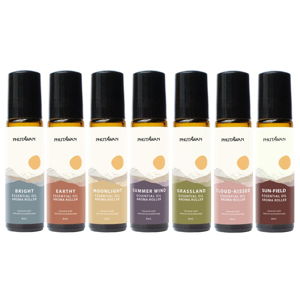 Phutawan Essential Oil Aroma Roller, Розслабтеся за допомогою природної ароматерапії, 8 мл. 8 ml.
Phutawan Essential Oil Aroma Roller, Розслабтеся за допомогою природної ароматерапії, 8 мл. 8 ml.