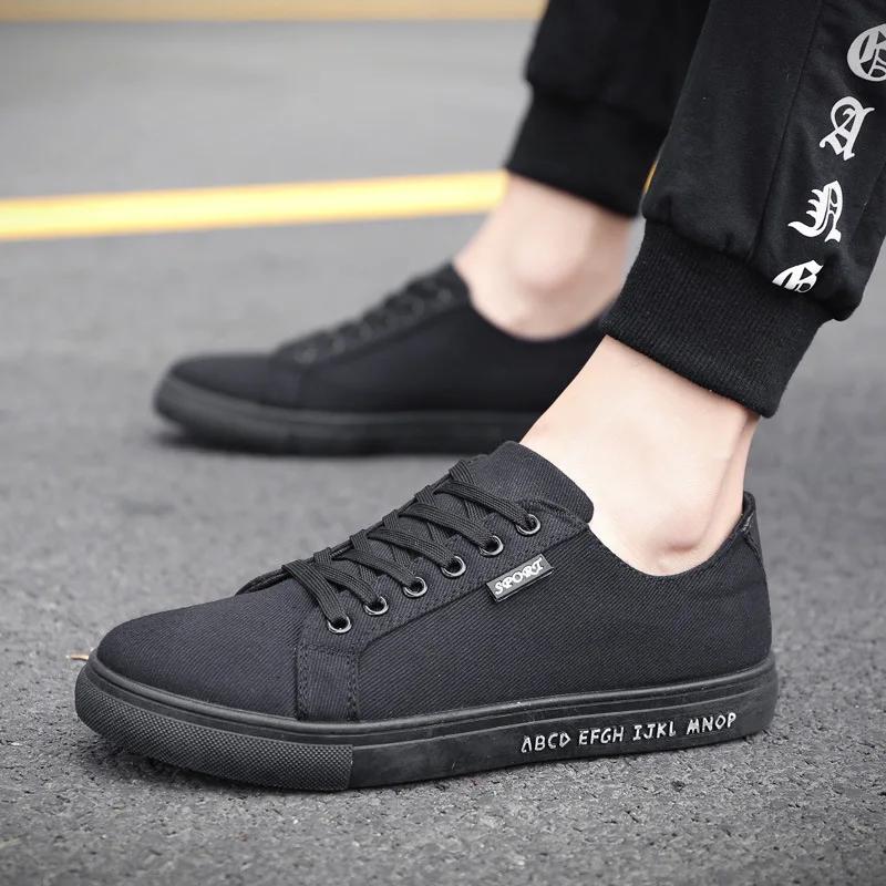 Men s Skateboard Shoes Breathable Casual Shoes Korean Version Lace Up Flat Soled Fashion Trendy Man Canvas Shoes Autumn New 39 чёрный
Men s Skateboard Shoes Breathable Casual Shoes Korean Version Lace Up Flat Soled Fashion Trendy Man Canvas Shoes Autumn New 39 чёрный