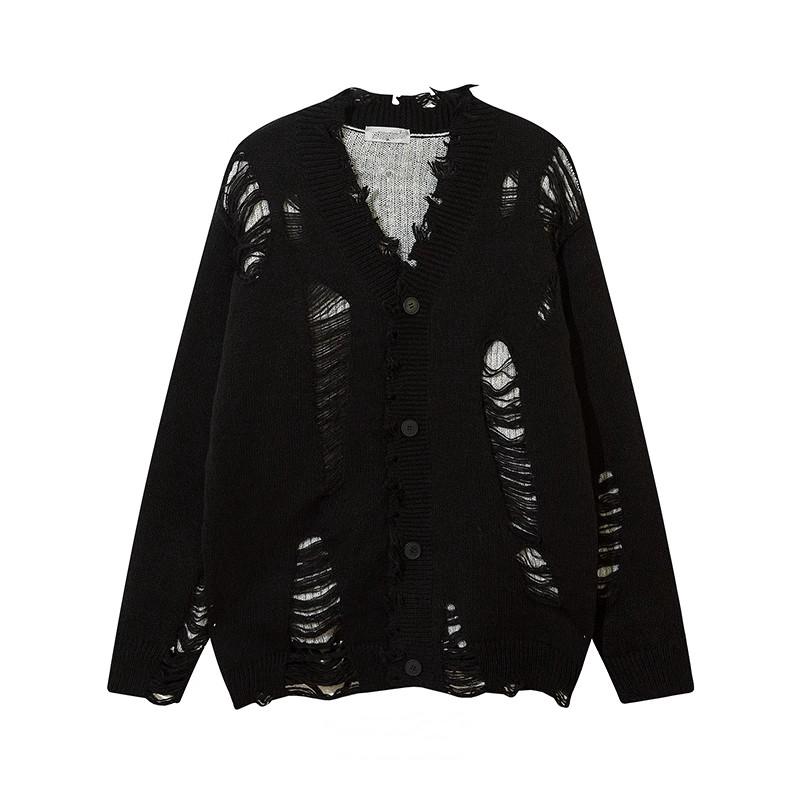 Мужской свободный вязаный кардиган в стиле хип-хоп для осени и зимы 3XL
Мужской свободный вязаный кардиган в стиле хип-хоп для осени и зимы 3XL
