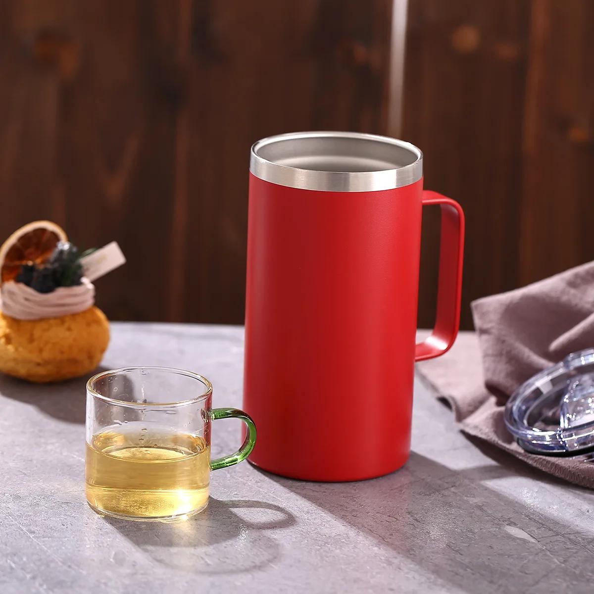 24oz Double-layer Stainless Steel Plastic Spray Mug Vacuum Cup Mug With Lid Cup for Coffee Cups Drinkware Beautiful Tea Mugs Bar 24oz червоний
24oz Double-layer Stainless Steel Plastic Spray Mug Vacuum Cup Mug With Lid Cup for Coffee Cups Drinkware Beautiful Tea Mugs Bar 24oz червоний