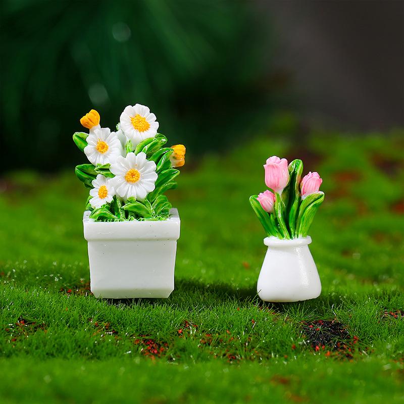 Artificial Flowers Artificial Flowers SucculentsPotted Plants Resin Handicrafts Doll House Desktop Mini Ornaments Model B
Artificial Flowers Artificial Flowers SucculentsPotted Plants Resin Handicrafts Doll House Desktop Mini Ornaments Model B
