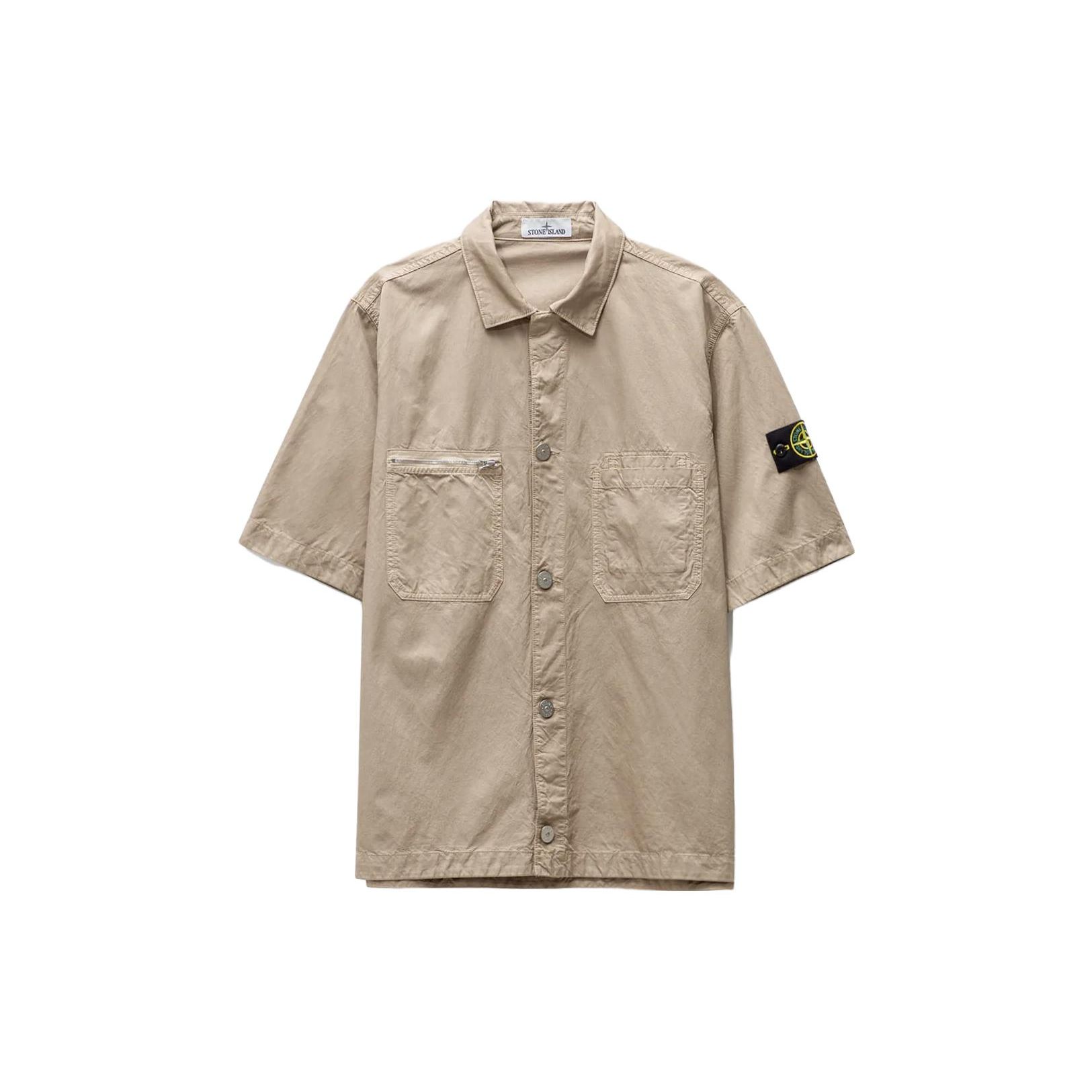 Stone Island SS23 Solid Color Cupro Short Sleeve Shirt Men shirts Dove-Gray 781511429-V0092 S
Stone Island SS23 Solid Color Cupro Short Sleeve Shirt Men shirts Dove-Gray 781511429-V0092 S