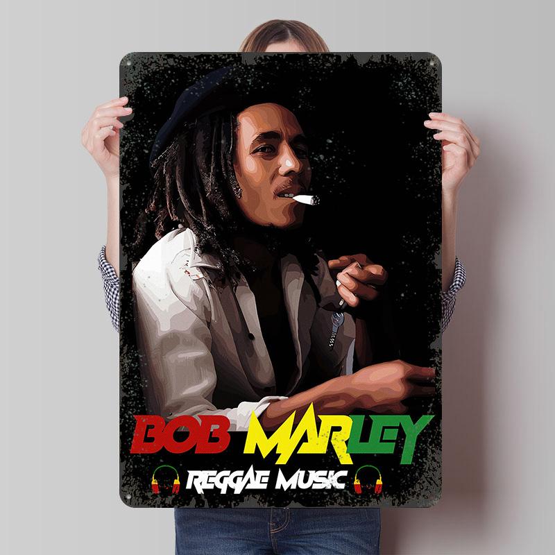 Bob Marley Reggae Music Portrait Poster Customized Wall Art Vintage Metal Signs Retro Tin Plaque for Man Cave Home Decor Items 7.9x11.8In(20x30cm)
Bob Marley Reggae Music Portrait Poster Customized Wall Art Vintage Metal Signs Retro Tin Plaque for Man Cave Home Decor Items 7.9x11.8In(20x30cm)