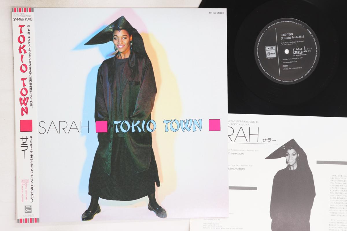 12inch Record SARAH - Tokio Town (Extended Geisha-Mix)(In S14166 ODEON 1986 Japan Obi Dance & Electronica Used
12inch Record SARAH - Tokio Town (Extended Geisha-Mix)(In S14166 ODEON 1986 Japan Obi Dance & Electronica Used