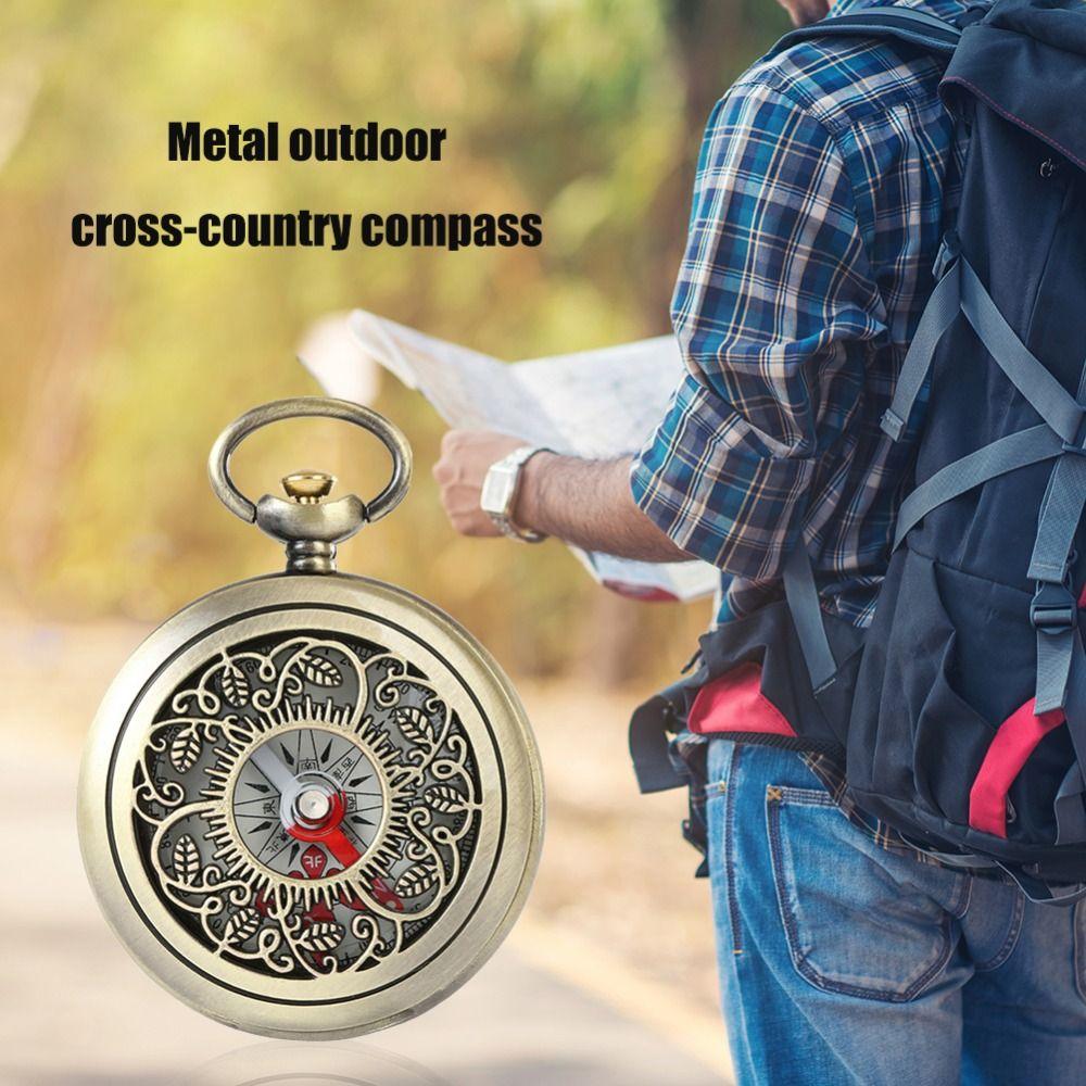Pocket Watch Design Outdoor Hiking Navigation Outdoor Tools Vintage Bronze Compass Portable Compass бронзовий 
Pocket Watch Design Outdoor Hiking Navigation Outdoor Tools Vintage Bronze Compass Portable Compass бронзовий