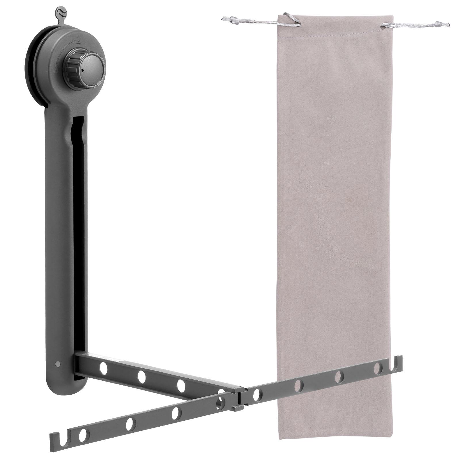 Сушилка без сверления Алюминиевый сплав Присоска Вешалка для одежды Складная сушилка Настенная присоска Вешалка для белья серый
Сушилка без сверления Алюминиевый сплав Присоска Вешалка для одежды Складная сушилка Настенная присоска Вешалка для белья серый