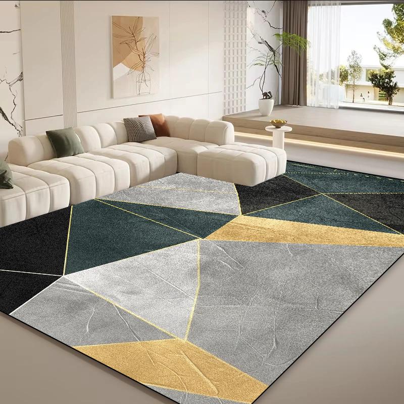 Modern Light Luxury Carpet Large Area Living Room Geometry Decoration Rug Comfort Bedroom Bedside Rugs Washable Coffee Table Mat 60x90cm
Modern Light Luxury Carpet Large Area Living Room Geometry Decoration Rug Comfort Bedroom Bedside Rugs Washable Coffee Table Mat 60x90cm