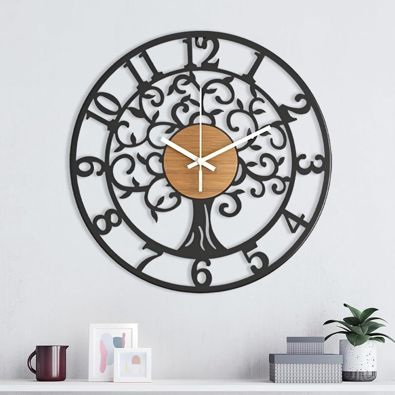40 см / Декоративные металлические настенные часы – Большие аналоговые подвесные часы для гостиной, холла, спальни | Современный настенный декор | Бесшумные часы большого размера
40 см / Декоративные металлические настенные часы – Большие аналоговые подвесные часы для гостиной, холла, спальни | Современный настенный декор | Бесшумные часы большого размера