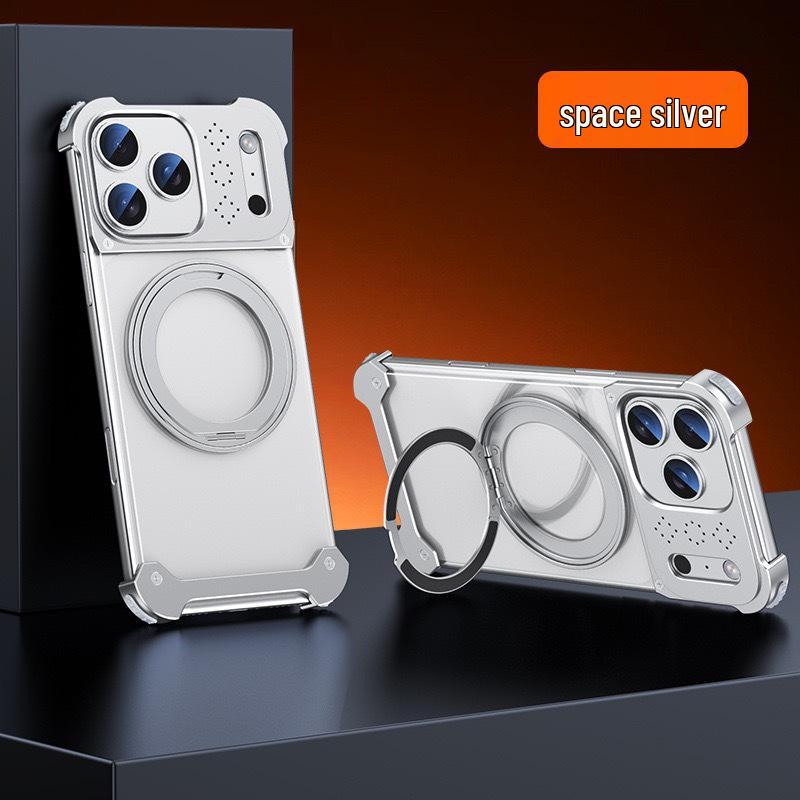 Apple 17 Pro Max Metal Aroma Magnetic Phone Case with 360° Rotating Bracket for iPhone 16 iPhone 17 Pro
Apple 17 Pro Max Metal Aroma Magnetic Phone Case with 360° Rotating Bracket for iPhone 16 iPhone 17 Pro