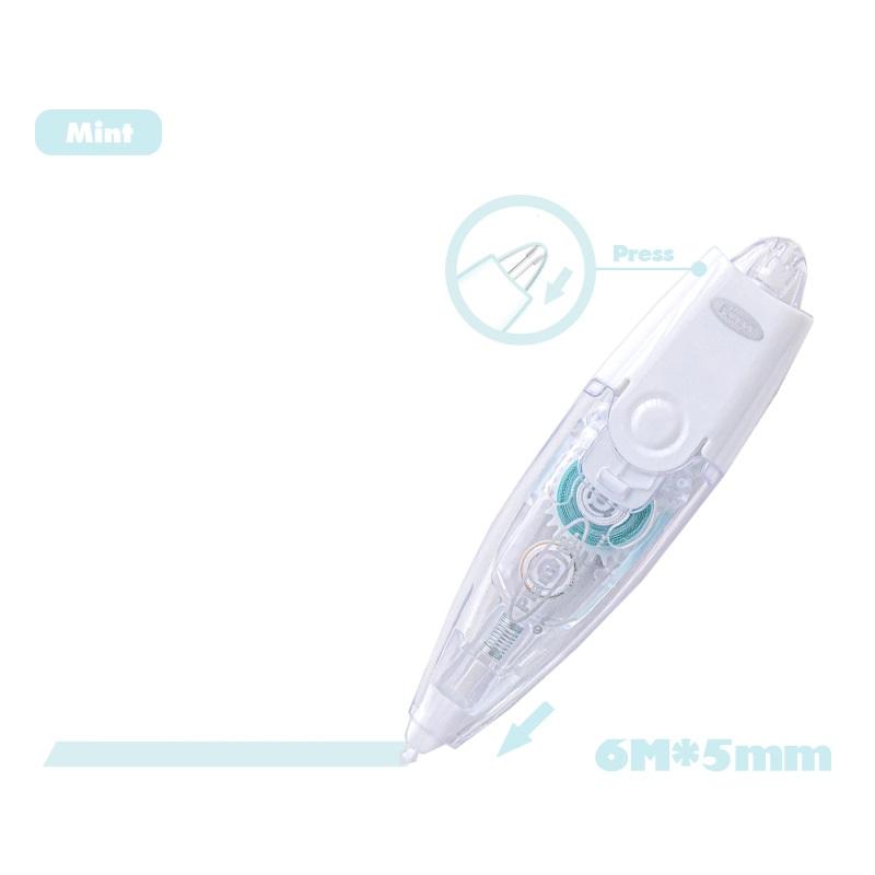 1pcs Fluorescent Band Color Correction Tape 5mm*6m for Spot Point Marker Highlighting Office School A7604 м ятний
1pcs Fluorescent Band Color Correction Tape 5mm*6m for Spot Point Marker Highlighting Office School A7604 м ятний