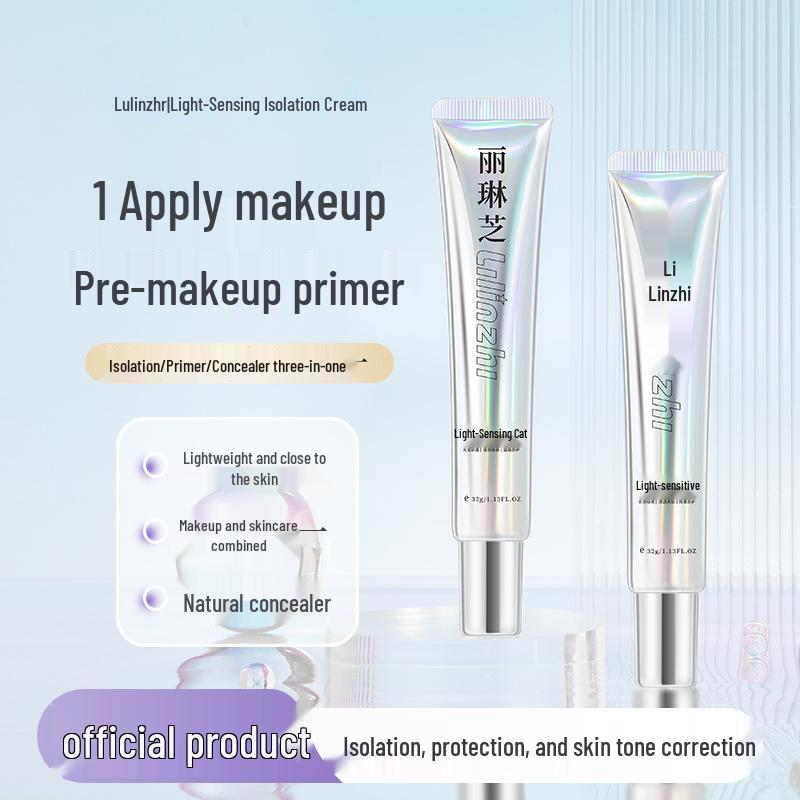 Lilin Zhi Waterproof Primer: Light-Sensing, Long-Lasting, Pore Invisible, Hydrating, and Clear for a Bare Face Finish.
Lilin Zhi Waterproof Primer: Light-Sensing, Long-Lasting, Pore Invisible, Hydrating, and Clear for a Bare Face Finish.