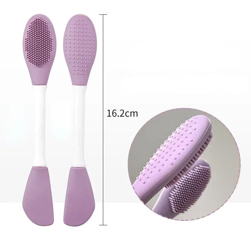 Double Head Silicone Facial Mask Brush Facial Massage Cleaning Brushs DIY Mud Film Scraper Facial Care Tool Dropshiping
Double Head Silicone Facial Mask Brush Facial Massage Cleaning Brushs DIY Mud Film Scraper Facial Care Tool Dropshiping