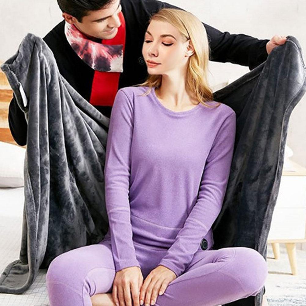 USB Electric Heated Blanket Coral Velvet 3 Heating Levels Body Warmer Shawl Throw Blanket Thermal Winter Quickly Heated Cape Pad
USB Electric Heated Blanket Coral Velvet 3 Heating Levels Body Warmer Shawl Throw Blanket Thermal Winter Quickly Heated Cape Pad