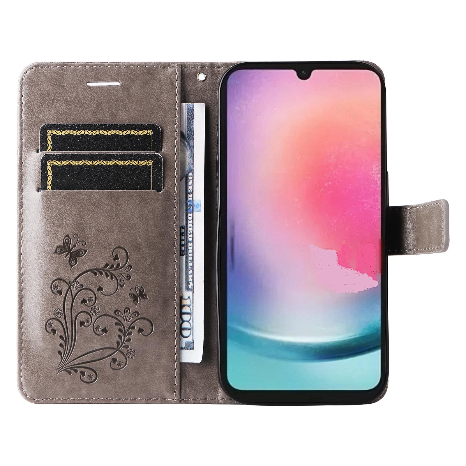 For Samsung Galaxy A25 5G (Global) Wallet Case Floral Butterfly Imprinted Leather Phone Cover Stand Red
For Samsung Galaxy A25 5G (Global) Wallet Case Floral Butterfly Imprinted Leather Phone Cover Stand Red