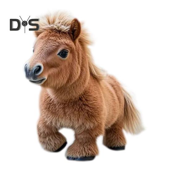 Детская электронная плюшевая игрушка пони, ходячая интерактивная лошадка, мягкая игрушка для малышей, мальчиков и девочек, образовательная игрушка-симулятор в виде животного коричневый
Детская электронная плюшевая игрушка пони, ходячая интерактивная лошадка, мягкая игрушка для малышей, мальчиков и девочек, образовательная игрушка-симулятор в виде животного коричневый