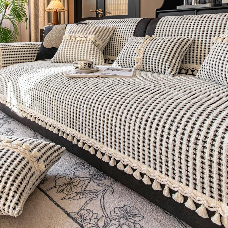 2025 Premium Straight Leather Sofa Cover Fabric New Anti Slip Sofa Cushion Suitable for All Seasons Modern and Simple Washable 70x70cm чорний
2025 Premium Straight Leather Sofa Cover Fabric New Anti Slip Sofa Cushion Suitable for All Seasons Modern and Simple Washable 70x70cm чорний