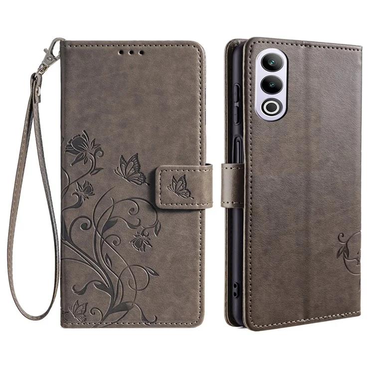 Чехол-кошелек для OnePlus Ace 3V 5G Shell Butterfly Flower Leather Phone Cover с ремешком на руку - серый
Чехол-кошелек для OnePlus Ace 3V 5G Shell Butterfly Flower Leather Phone Cover с ремешком на руку - серый