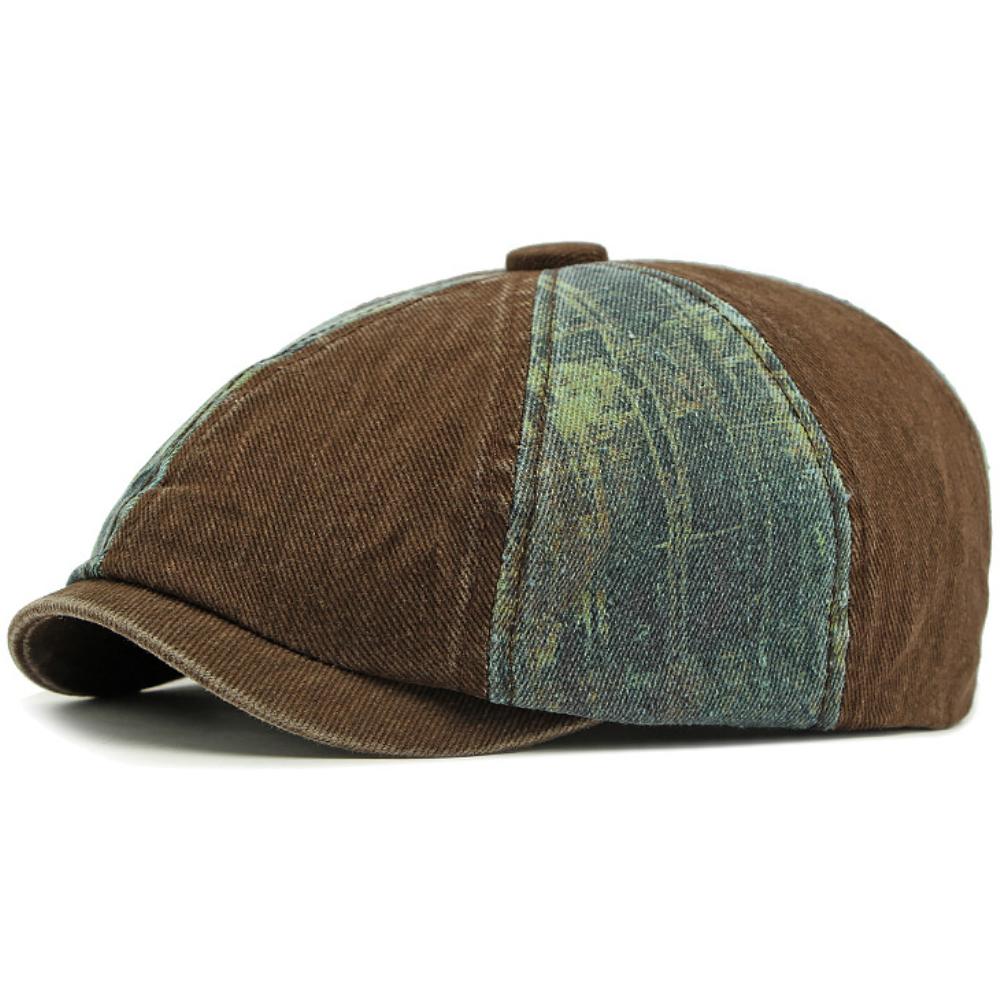 HT4907 Mens Berets Women Spring Autumn Denim Hat Washed Cotton Beret Cap Artist Painter Octagonal Hat Male Female Ivy Flat Caps 55-60cm Adjustable
HT4907 Mens Berets Women Spring Autumn Denim Hat Washed Cotton Beret Cap Artist Painter Octagonal Hat Male Female Ivy Flat Caps 55-60cm Adjustable