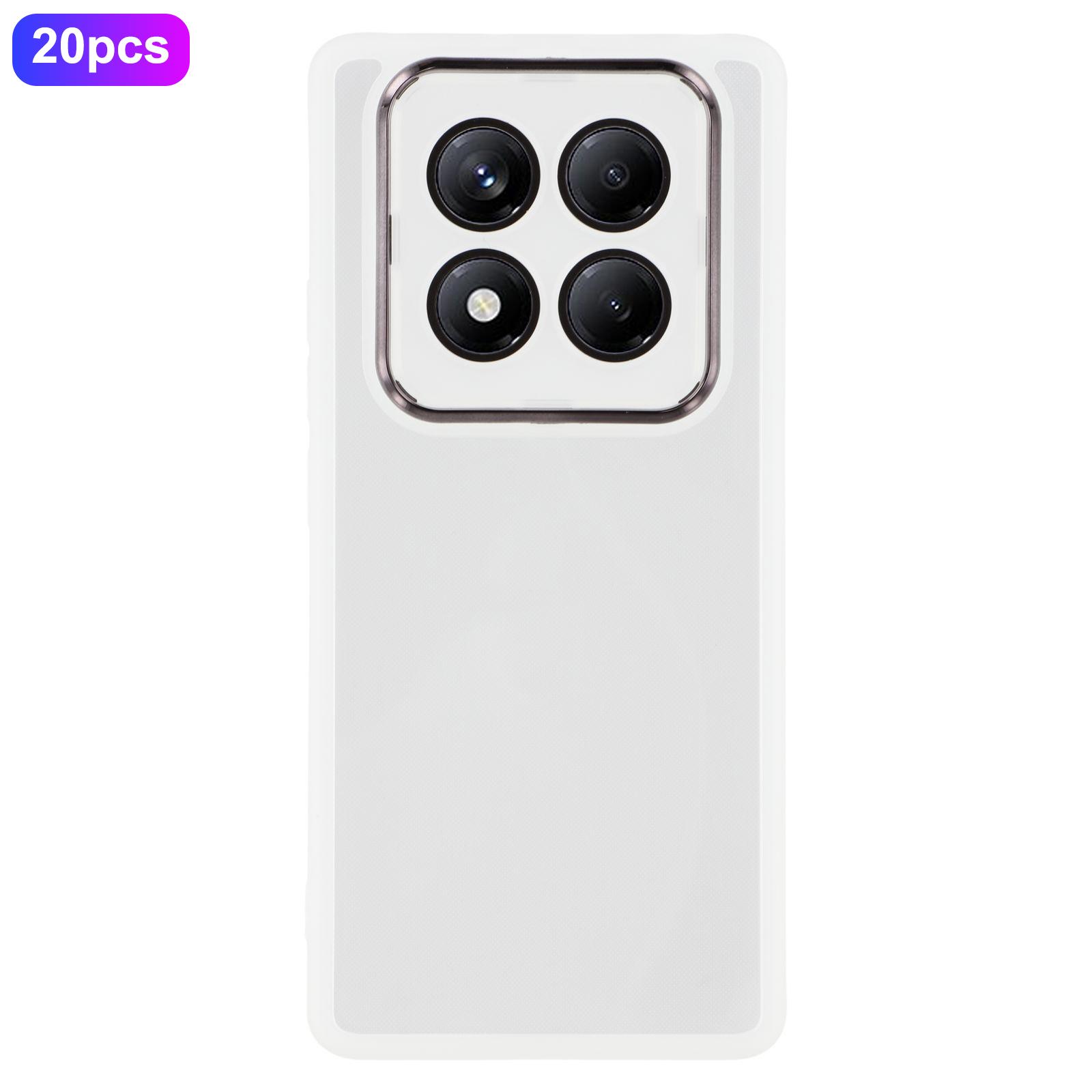 Bulk Purchasing 20Pcs For Xiaomi Redmi Note 14 Pro 5G Case Electroplated Camera Frame TPU Phone Cover Precise Cutouts Transparent White
Bulk Purchasing 20Pcs For Xiaomi Redmi Note 14 Pro 5G Case Electroplated Camera Frame TPU Phone Cover Precise Cutouts Transparent White