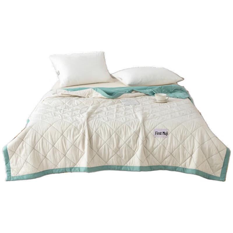 MUJI Washed Cotton Soy Fiber Quilt
MUJI Washed Cotton Soy Fiber Quilt