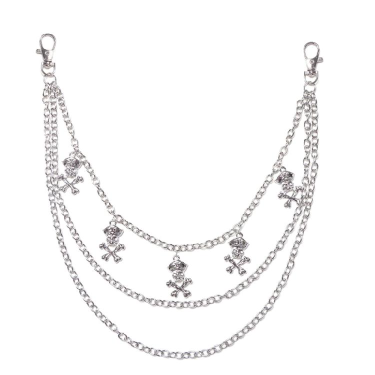 Edgy Skull Charm Metal Jeans Chain Punk Waist Decoration For Women Hip Hop Style 1
Edgy Skull Charm Metal Jeans Chain Punk Waist Decoration For Women Hip Hop Style 1