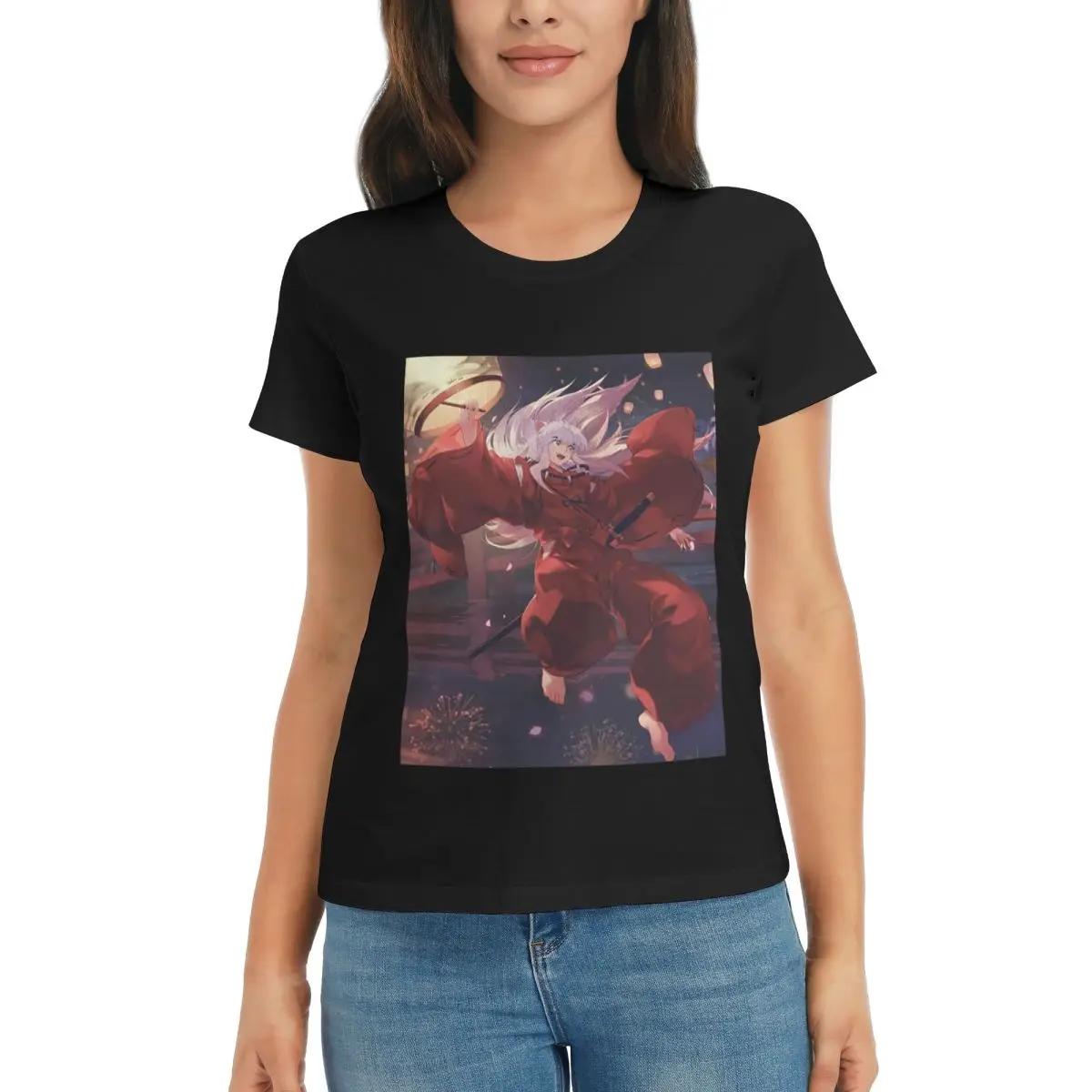Women TShirt Inuyasha Anime Summer Short Sleeve Tees ONeck Cotton T Shirts Clothes Tops Streetwear 4XL
Women TShirt Inuyasha Anime Summer Short Sleeve Tees ONeck Cotton T Shirts Clothes Tops Streetwear 4XL