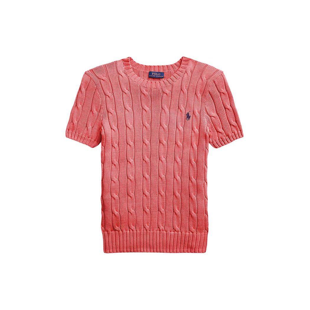 Polo Ralph Lauren однотонный ребристый трикотажный свитер с круглым вырезом и короткими рукавами, женские топы, розовый 211910987-014 M
Polo Ralph Lauren однотонный ребристый трикотажный свитер с круглым вырезом и короткими рукавами, женские топы, розовый 211910987-014 M