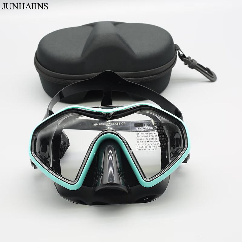Wet diving mask, high-definition anti-fog snorkeling scuba diving mask, free diving single-sided mirror Green mask
Wet diving mask, high-definition anti-fog snorkeling scuba diving mask, free diving single-sided mirror Green mask