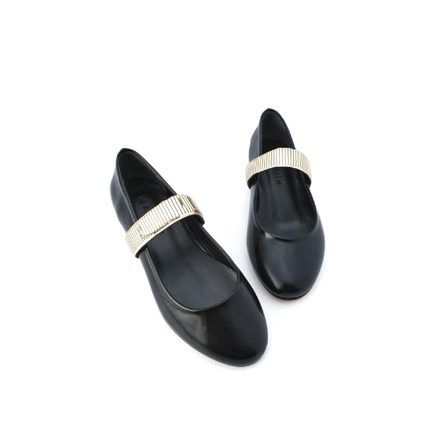 Women s Gold Banded Ballerina Ballet Rosva Black 36 чорний
Women s Gold Banded Ballerina Ballet Rosva Black 36 чорний