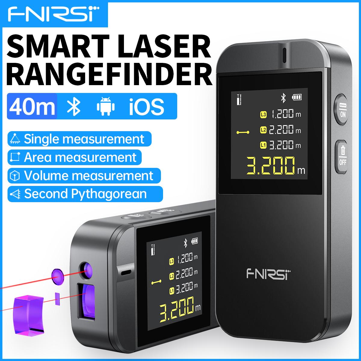 FNIRSI IR40 Smart Laser Rangefinder 40M Laser Tape Measure Digital Distance Meter Metro Laser Digital Accurate APP To Draw 40m
FNIRSI IR40 Smart Laser Rangefinder 40M Laser Tape Measure Digital Distance Meter Metro Laser Digital Accurate APP To Draw 40m