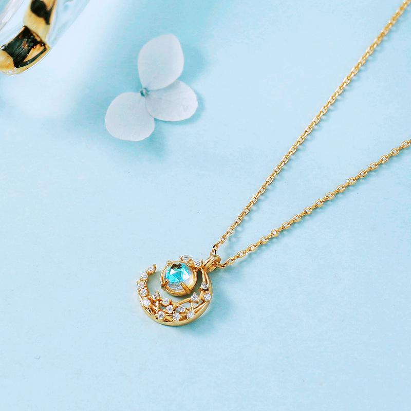 Original 925 Sterling Silver Crystal Moon Opal Round Bead Charm Necklace For Women Kolye Choker Collares para mujer Wedding Gift рожевий колір золота
Original 925 Sterling Silver Crystal Moon Opal Round Bead Charm Necklace For Women Kolye Choker Collares para mujer Wedding Gift рожевий колір золота