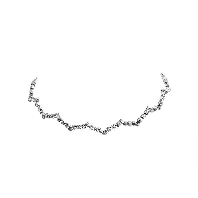 Flash diamond wave crystal necklace light luxury niche temperament neck chain neck chain collarbone chain women s fashion jewelry
Flash diamond wave crystal necklace light luxury niche temperament neck chain neck chain collarbone chain women s fashion jewelry