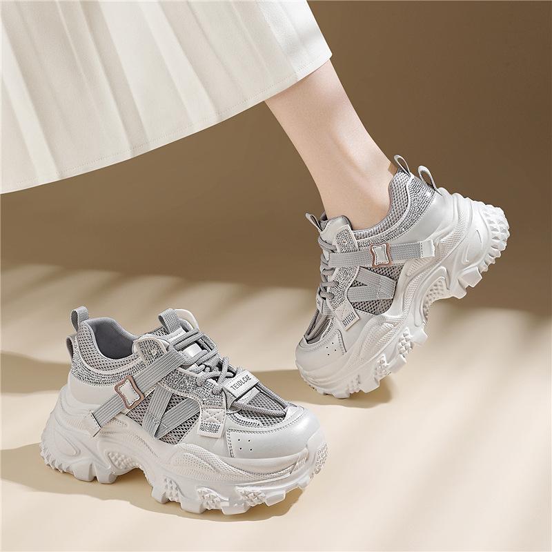 Thick sole heightening breathable dad shoes new spring and summer sports and leisure shoes popular fashion and leisure 40
Thick sole heightening breathable dad shoes new spring and summer sports and leisure shoes popular fashion and leisure 40