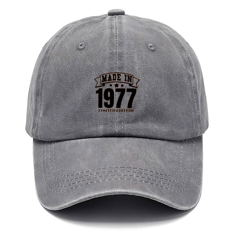 Baseball Cap Adjustable Distresseded Trucker Hat For For Men And Women Vintage 1977 Limited Edition Cotton Cap Soft Vintage Washed Cotton
Baseball Cap Adjustable Distresseded Trucker Hat For For Men And Women Vintage 1977 Limited Edition Cotton Cap Soft Vintage Washed Cotton