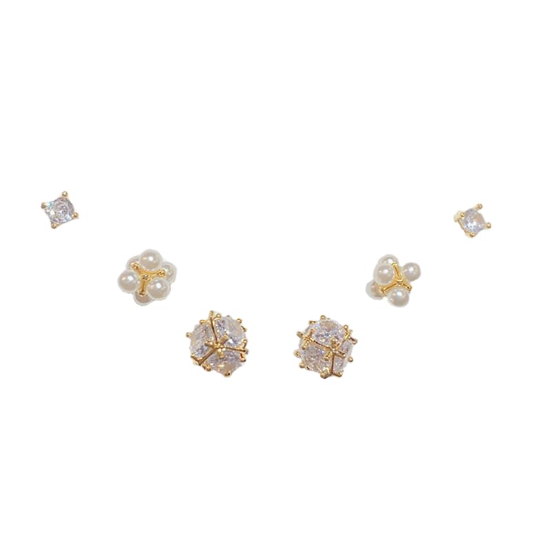 freshwater pearl earrings 925 silver pearl earrings vinegar earrings ladies Popularity Compatible with metal allergies (Gold Zirconia Pearl Set)
freshwater pearl earrings 925 silver pearl earrings vinegar earrings ladies Popularity Compatible with metal allergies (Gold Zirconia Pearl Set)