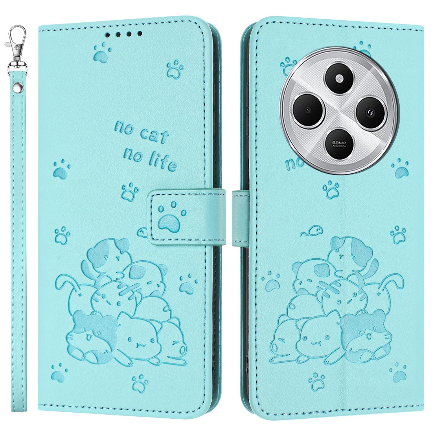 Phone Case For Xiaomi Redmi 14C 4G/14R 5G/Poco C75 4G with Strap Cats Imprint Leather Wallet Phone Cover D
Phone Case For Xiaomi Redmi 14C 4G/14R 5G/Poco C75 4G with Strap Cats Imprint Leather Wallet Phone Cover D