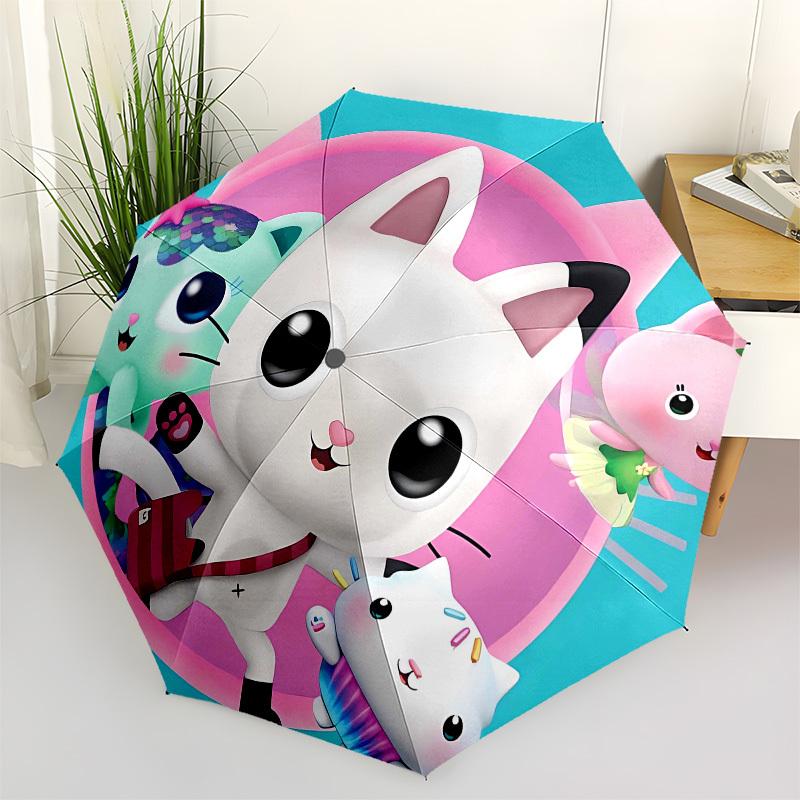 Kitties, Fantasy Automatic Opening and Closing, 8 rib Structure Portable Umbrella, Suitable for Men and Women in All Seasons Perfect Gift f
Kitties, Fantasy Automatic Opening and Closing, 8 rib Structure Portable Umbrella, Suitable for Men and Women in All Seasons Perfect Gift f