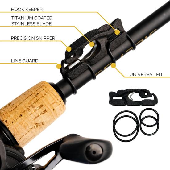 1 Set Fishing Multitool with Rod Mounted Line Cutter Hook Keeper Anti-Tangle Tackle Change Secure Weight Multifunctional Tool Fishing Accessories 1pc чорний
1 Set Fishing Multitool with Rod Mounted Line Cutter Hook Keeper Anti-Tangle Tackle Change Secure Weight Multifunctional Tool Fishing Accessories 1pc чорний