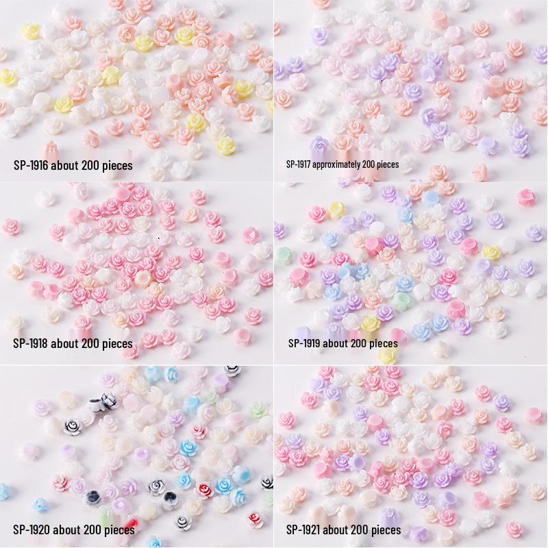 Mini Camellia Nail Art Pack: 200 3D Resin Flowers for Jewelry & Nails Mini Camellia Approx. 200 Pieces (SP-1925)
Mini Camellia Nail Art Pack: 200 3D Resin Flowers for Jewelry & Nails Mini Camellia Approx. 200 Pieces (SP-1925)
