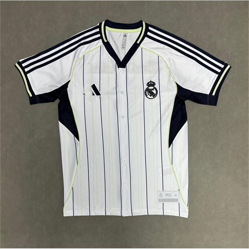 New Baseball Uniform Real Madrid Juve Cross-border Embroidery Retro Classic Short-sleeved Jersey L
New Baseball Uniform Real Madrid Juve Cross-border Embroidery Retro Classic Short-sleeved Jersey L