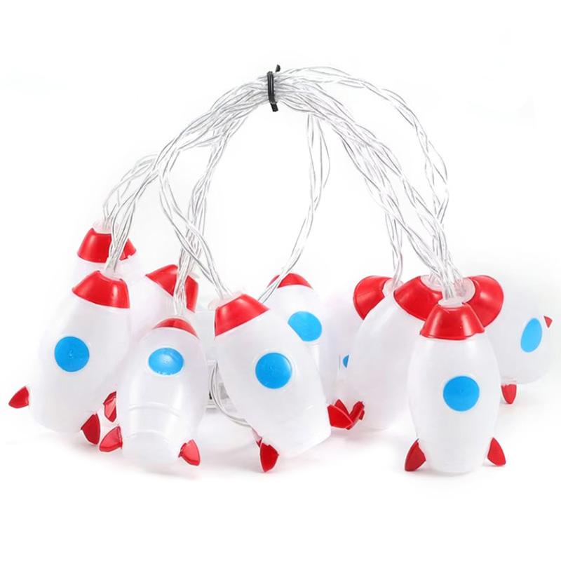 1.5m 10-LED Cartoon String Light Battery Powered Outdoor Home Decoration Lamp,Constant Light Rocket
1.5m 10-LED Cartoon String Light Battery Powered Outdoor Home Decoration Lamp,Constant Light Rocket